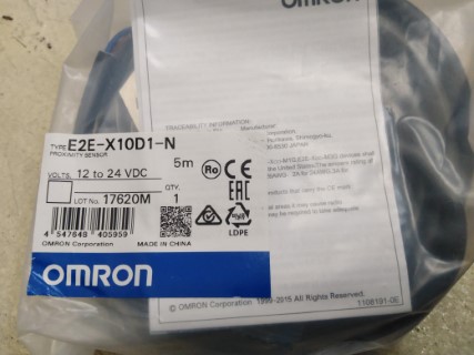 OMRON E2E-X10D1-N ราคา 1707 บาท