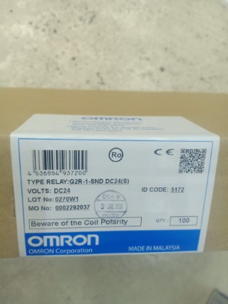 OMRON G2R-1-SND 24VDC ราคา 179 บาท