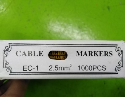 EVOPLAS CABLE MARKERS EC-1 ตัวH ราคา 100 บาท