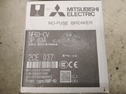 MITSUBISHI NF63-CV 3P 63A ราคา 855 บาท