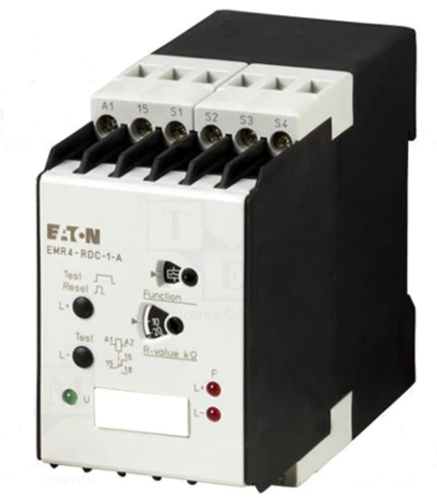 EATON EARTHLEAKAGE INSULATION MONITORING RELAY EMR4R MEASUREMENT RELAY