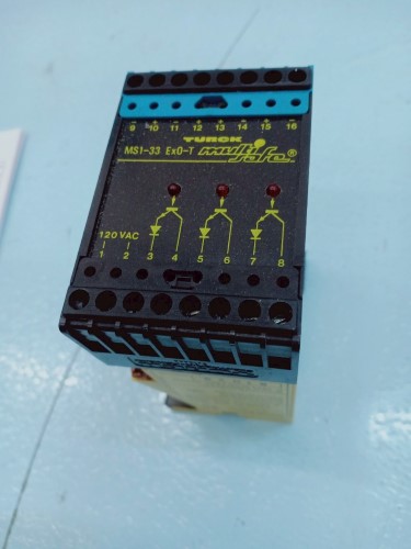 TURCK MULTI SAFE SWITCHING AMPLIFIER RELAY MODEL: MS1-33EX0-T ราคา ...