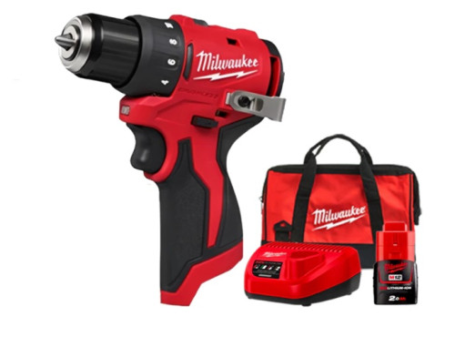 MILWAUKEE MODEL : M12 BLPDRC-201BM12 REDSTART สว่านกระแทก ราคา 4,855.00 บาท