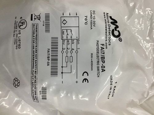 thumbnail image 2 of Micro Fai7/bp-oe Proximity Switch Sensor – 1 Piece, New (FAI7/BP-OE) 2 of 6
