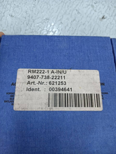 PMA ANALOG INPUT 4xU/POTENTION , SUPPLY MODEL: RM222-1 ราคา 35,000 บาท
