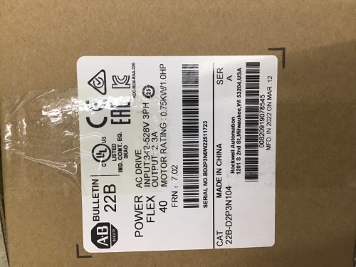ALLEN-BRADLEY 22B-D2P3N104 ราคา 15,092 บาท