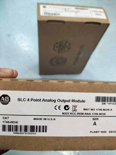 ALLEN-BRADLEY SLC 4POINT ANALOG OUTPUT MODULE MODEL: 1746-NO41 ราคา ...