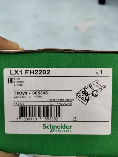 SCHNEIDER ELECTRIC - SNRLX1FH2202 BOBINA LX1F 220 A 230 V CA A 40 E 400hz Tellx1fh2202 SCHNEIDER ELECTRIC - SNRLX1FH2202 BOBINA LX1F 220 A 230 V CA A 40 E 400hz Tellx1fh2202