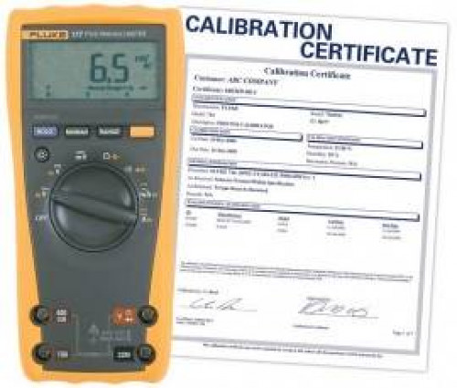 Fluke 124B Industrial ScopeMeter Hand-Held Oscilloscope, 40 MHz