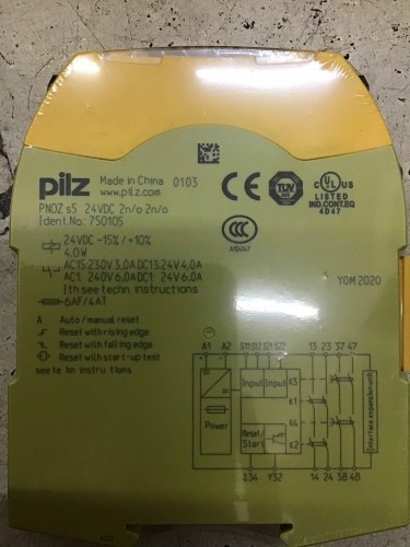 PILZ PNOZ S5(750105) ราคา 10,000 บาท