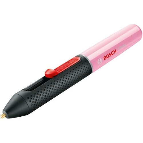 Bosch : Gluey Cupcake pink 06032A2103 ปืนกาวปากกา รุ่น Gluey สีชมพู ใช้ถ่านแบบ AA น.น. 65g ระยะทำควา