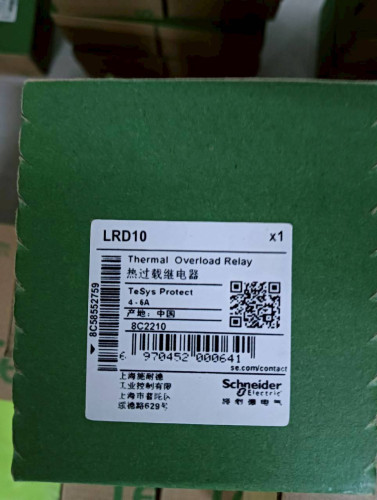 SCHNEIDER MODEL: LRD10 4-6A ราคา 450.00 บาท