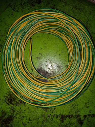 DELTA H07V-K 1x6 SQ.MM. GREEN/YELLOW 50M. ราคา 42 บาท