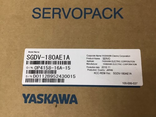 YASKAWA SGDV-180AE1A ราคา 29,900 บาท