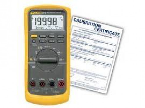 Fluke 87V-NIST True RMS Industrial Multimeter with temperature ...