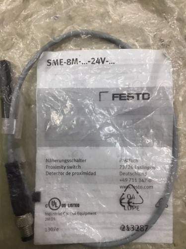 thumbnail image 2 of FESTO SME-8M-DS-24V-K-0,3-M8D 543861 Proximity Sensor – New, 1 Piece 2 of 5