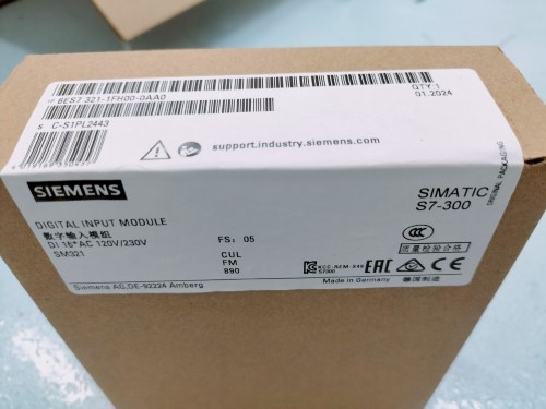 SIEMENS DIGITAL INPUT MODULE DI 16* AC 120V/230V SM231 MODEL: 6ES7321 ...