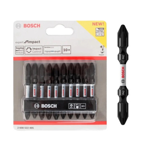 Bosch : 2608522484 ดอกไขควง สีดำ Impact Control PZ3 Power Bit, 1 Pcs