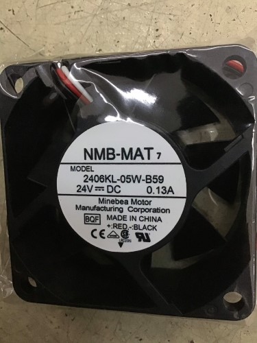 NUOVA Ventola Originale Fanuc NMB-BAT 2406KL-05W-B59 24V 0,13A - Foto 2