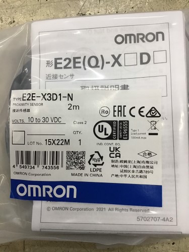 OMRON E2E-X3D1-N ราคา 1,841 บาท