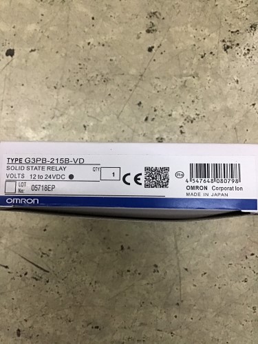 Relais à état Solide Omron G3PB-215B-VD - NEUF - Livraison Gratuite