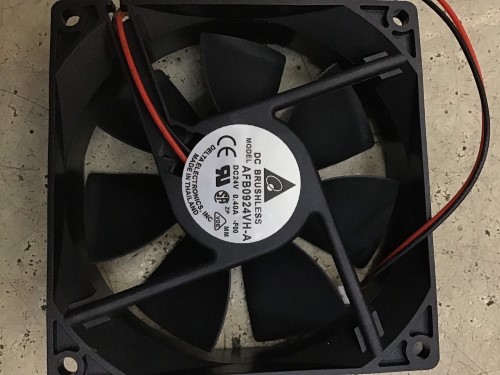 C PER AFB0924VH Ventola DC 24V 0.4A 92x92x25mm 2 PIN - Foto 10