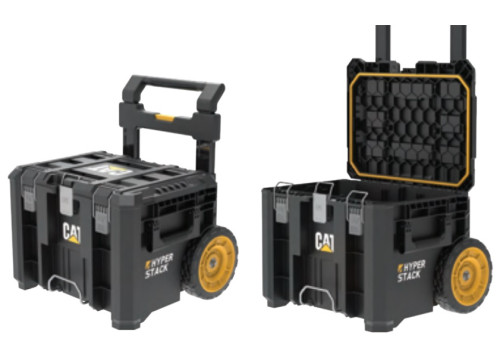 CAT MODEL : DA41004กล่องเครื่องมือล้อลาก | กันน้ำกันฝุ่น IP65 | ล้อ 9 นิ้ว | ระบบล็อก | รับน้ำหนัก 2