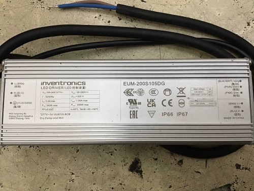 INVENTRONICS LED EUM-200S105DG ราคา 2,463 บาท