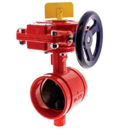 NIBCO FIRE BUTTERFLY VALVE GROOVED W/SWITCH GD48638N 6