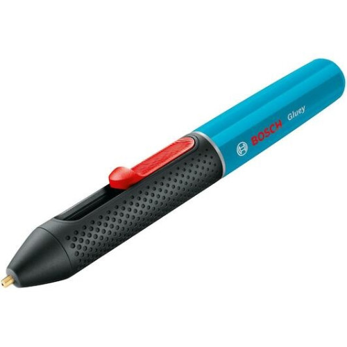 Bosch : Gluey Lagoon blue 06032A2104 ปืนกาวปากกา รุ่น Gluey สีน้ำเงิน ใช้ถ่านแบบ AA น.น. 65g ระยะทำค