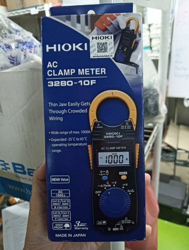 HIOKI CLAMP METER MODEL: 3280-10F ราคา 1,500 บาท