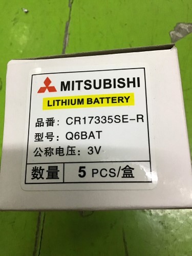 MITSUBISHI BATTERY Q6BAT CR17335SE-R 3V ราคา 420 บาท