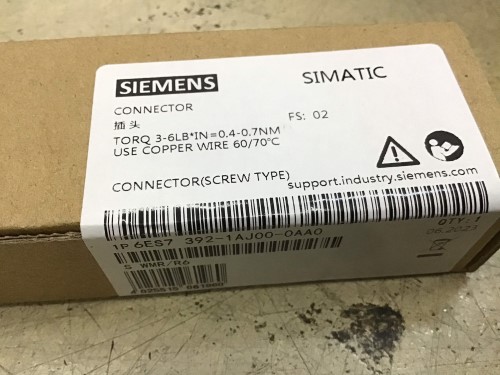 ONE New In Box Siemens 6ES7392-1AJ00-0AA0 6ES7 392 ONE New In Box Siemens 6ES7392-1AJ00-0AA0 6ES7 392