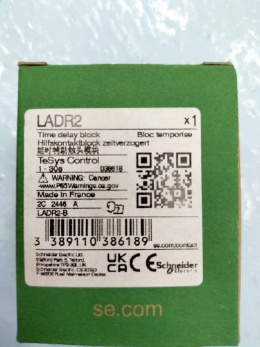 SCHNEIDER MODEL: LAD-R2 1-30S ราคา 1,147.00 บาท