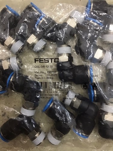 10 pz connettore nuovo Festo QSL-3/8-12 153053 spedizione gratuita 10 pz connettore nuovo Festo QSL-3/8-12 153053 spedizione gratuita