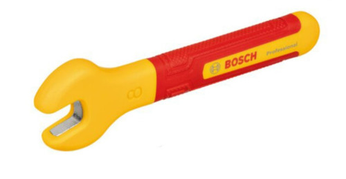 Bosch : VDE Wrench 8mmประแจกันไฟ VDE 8 มม. 1600A02NE9 VDE Wrench 8mm  ประแจกันไฟ VDE 8 มม. ราคา 607.