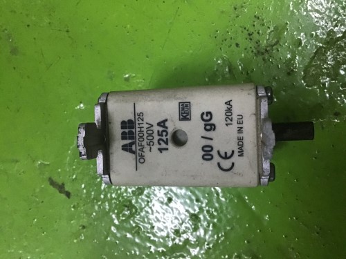 ABB OFAFOOH125-500V 125A ราคา 130 บาท