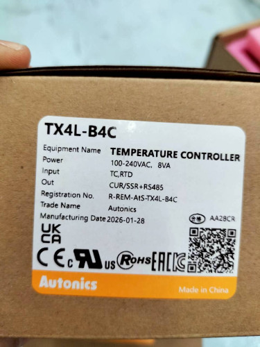 AUTONICS TEMPERATURE CONTROLLER MODEL: TX4L-B4C 100-220VAC 8VA ราคา ...