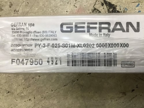 GEFRAN PY-3-F-025-S01M ราคา 6,400 บาท