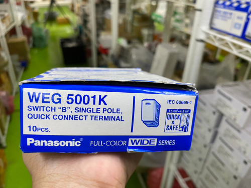 PANASONIC WEG 500 1K ราคา 30 บาท