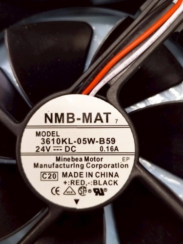 Ventola NMB BM6920-05W-B59 DC24V 0.17A 6cm Turbo Soffiatore Per Proiettore 🌬️ - 3
