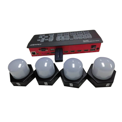 DeviceWell MD1010+1011x4 Wireless Tally Light (4PCS/SET) With Transmitter 2
