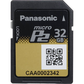 Panasonic AJ-P2M032AG Micro P2 Card 32 GB