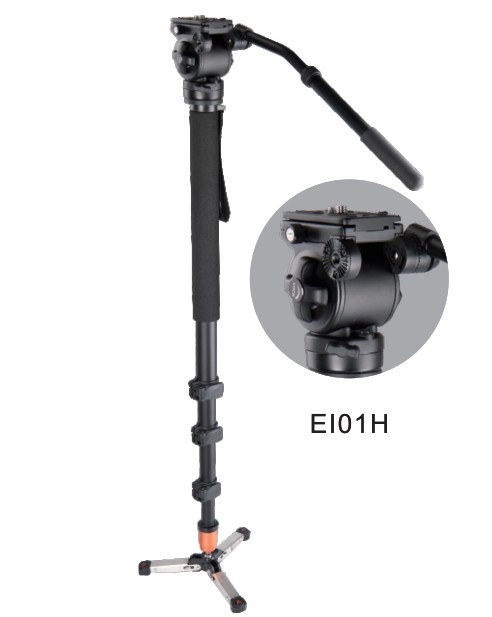 ขาตั้งกล้องวีดีโอ E-IMAGE MA-80 (MA50+EI01H) Aluminum Monopod