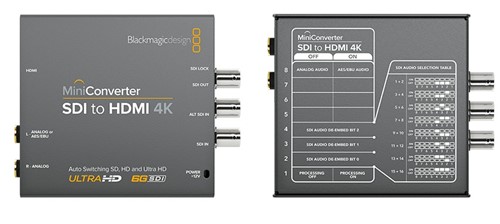Black Magic: Mini Converter SDI to HDMI 4K