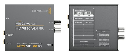 Black Magic: Mini Converter HDMI to SDI 4K