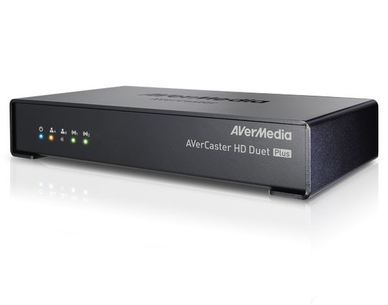 Broadcast and Record Live Content Simultaneously AVerCaster HD Duet PlusF239+