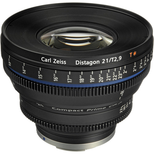 เลนส์ Zeiss Compact Prime ขนาด CP.2 21mm/T2.9 Cine Lens (EF Mount)