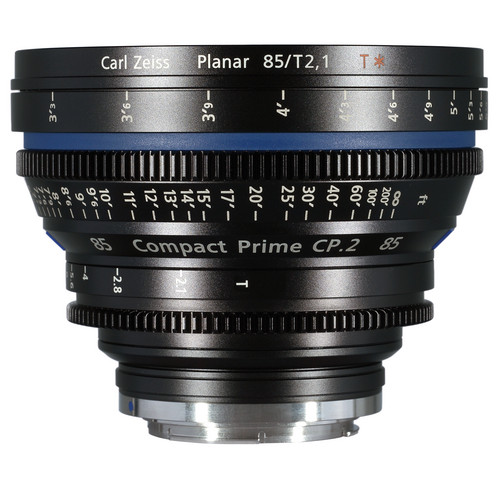 เลนส์ Zeiss Compact Prime ขนาด CP.2 85mm/T2.1 Cine Lens (EF Mount)