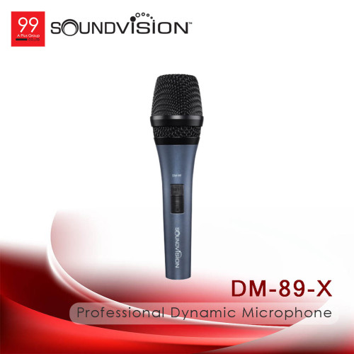 SoundVision DM-89-X Professional Dynamic Microphone